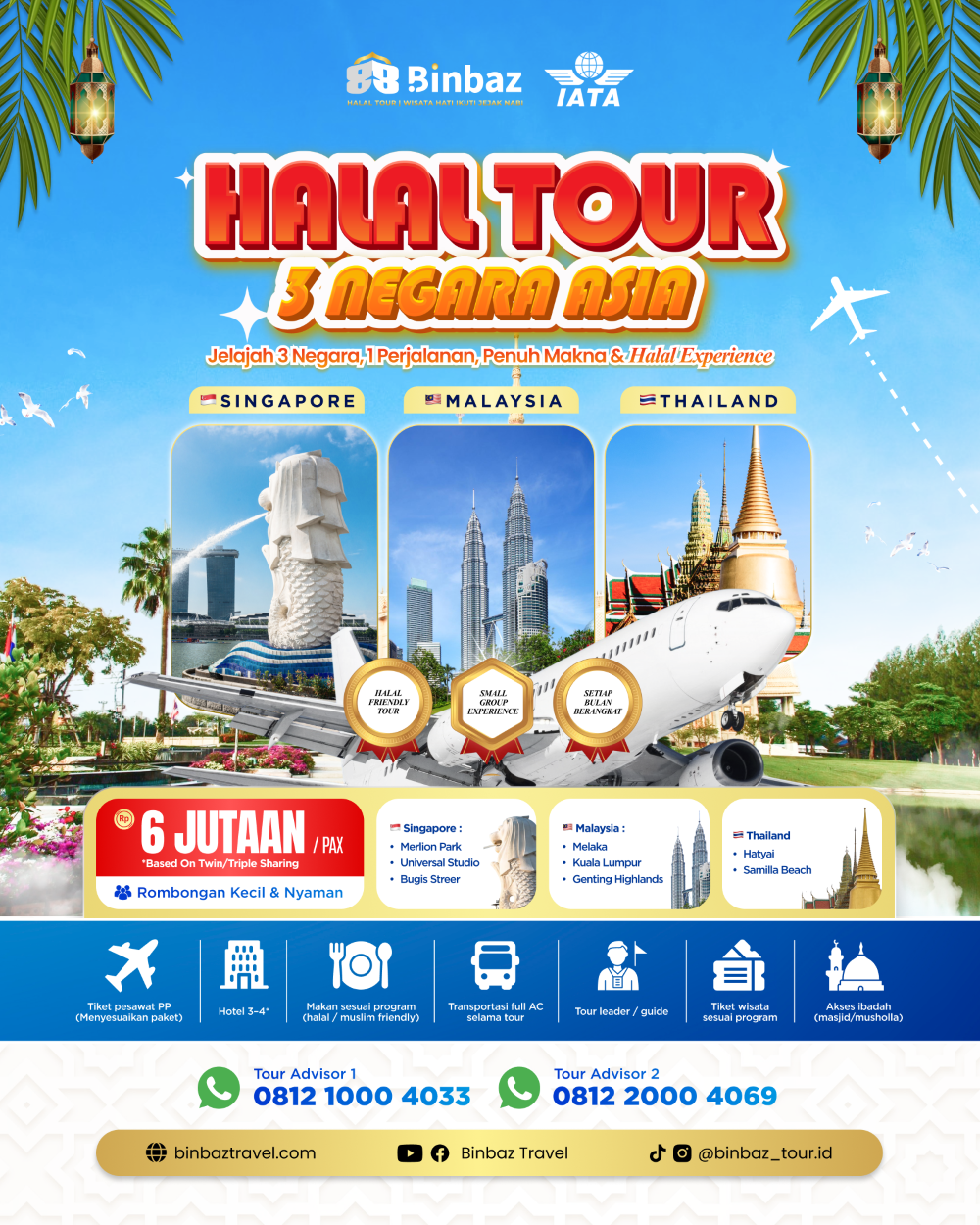 Halal Tour 3 Negara Asia